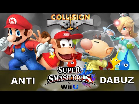Smash Wii U Tournament Grand Finals - Anti (Mario/Diddy) vs Dabuz (Rosa/Olimar) - Collision XI