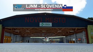 LJNM - Novo mesto Airfield, Slovenia video