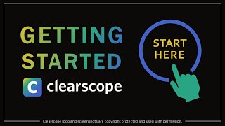 Getting Started with Clearscope