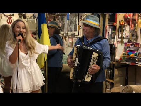 “Kalyna “ Ukrainian song rehearsal 💙💛 Luba Shteyn and Vladimir #ukraine #ukranianmusic