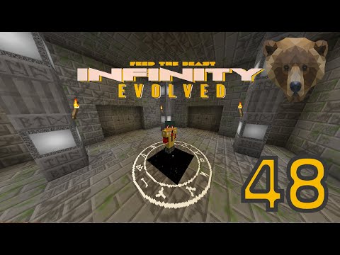 Minecraft: FTB Infinity Evolved EP 48 - Runic Dungeon!!!