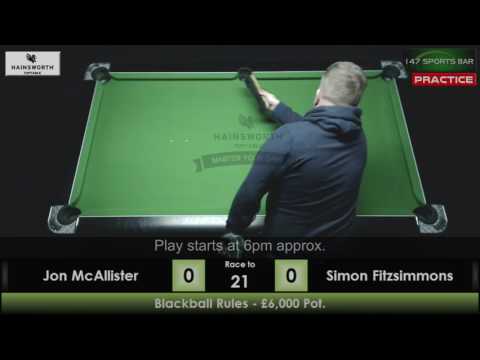 Jon McAllister V Simon Fitzsimmons