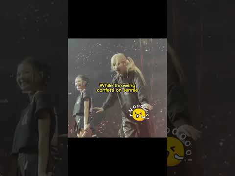 Rosé dropping her mic!