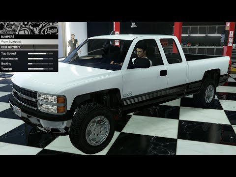 GTA 5 - DLC Vehicle Customization - Declasse Yosemite 1500 (Chevy Silverado 1500)