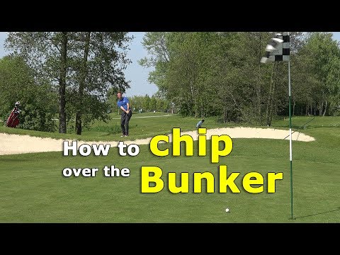 TIPS on How to CHIP over the BUNKER - PLAY Fearless golf