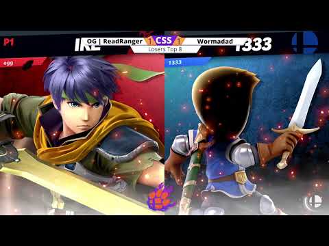 Clemson Smash Series 27 - LE - OG | Read Ranger (Ike) vs. PHNM | Wormadad (Mii Swordfighter) - SSBU