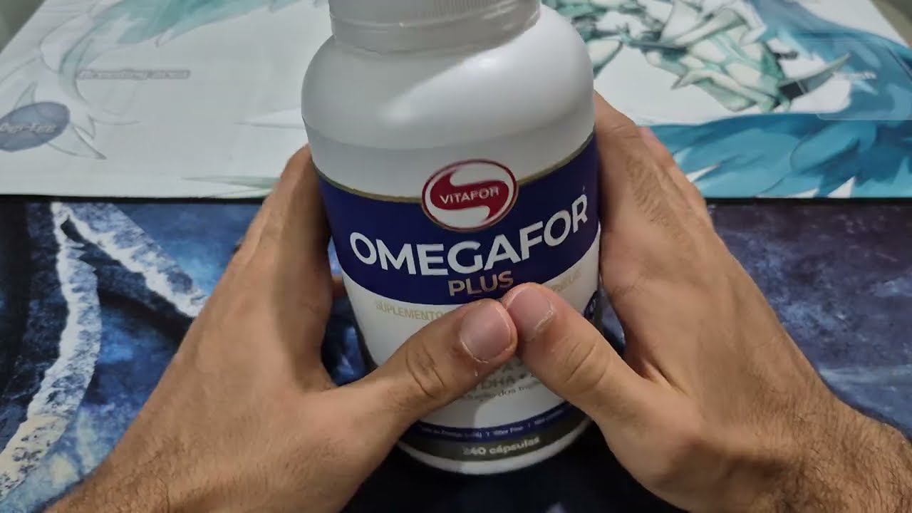 Miniatura da avaliação em vídeo de Suplemento Vitafor Omega 3 EPA DHA 240 Cápsulas