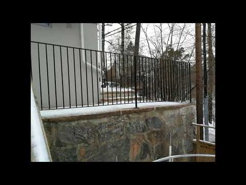 Bromma  Räcke. VÅRA JOBB. UMA STÄNGSEL