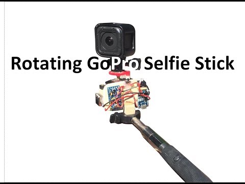 Rotating Gopro Selfie Stick 6 Steps With Pictures Instructables