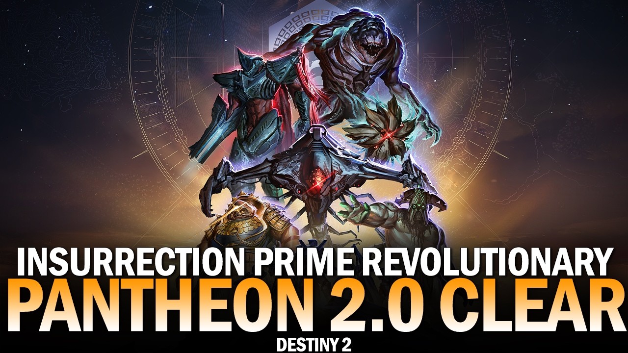 Pantheon 2.0 - Insurrection Prime Revolutionary Full Completion [Destiny 2]