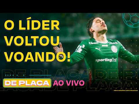 FLAMENGO GOLEIA! PALMEIRAS SEGUE LÍDER; SÃO PAULO EM CRISE? | De Placa 23/07/26