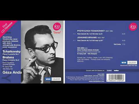 Tschaikowski: 1.Klav.konz.; Brahms: 2.Klav.konz.|Anda, Kölner Rundf.sinf.orch., Solti, Klemperer |„S