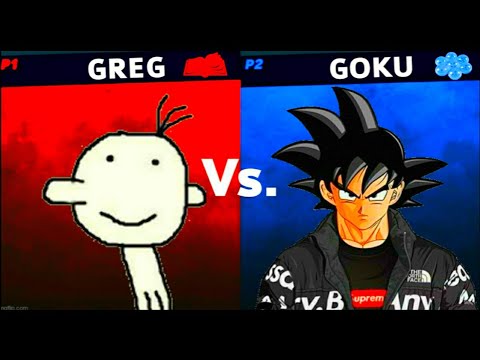 AI writes a battle between Greg Heffley and Goku.