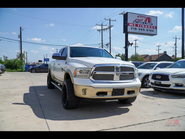 2016 RAM 1500 CREW CAB PICKUP V6 TURBO ECODIESEL 3.0 LARAMIE LONGHORN PICKUP 4D 6 1/3 FT