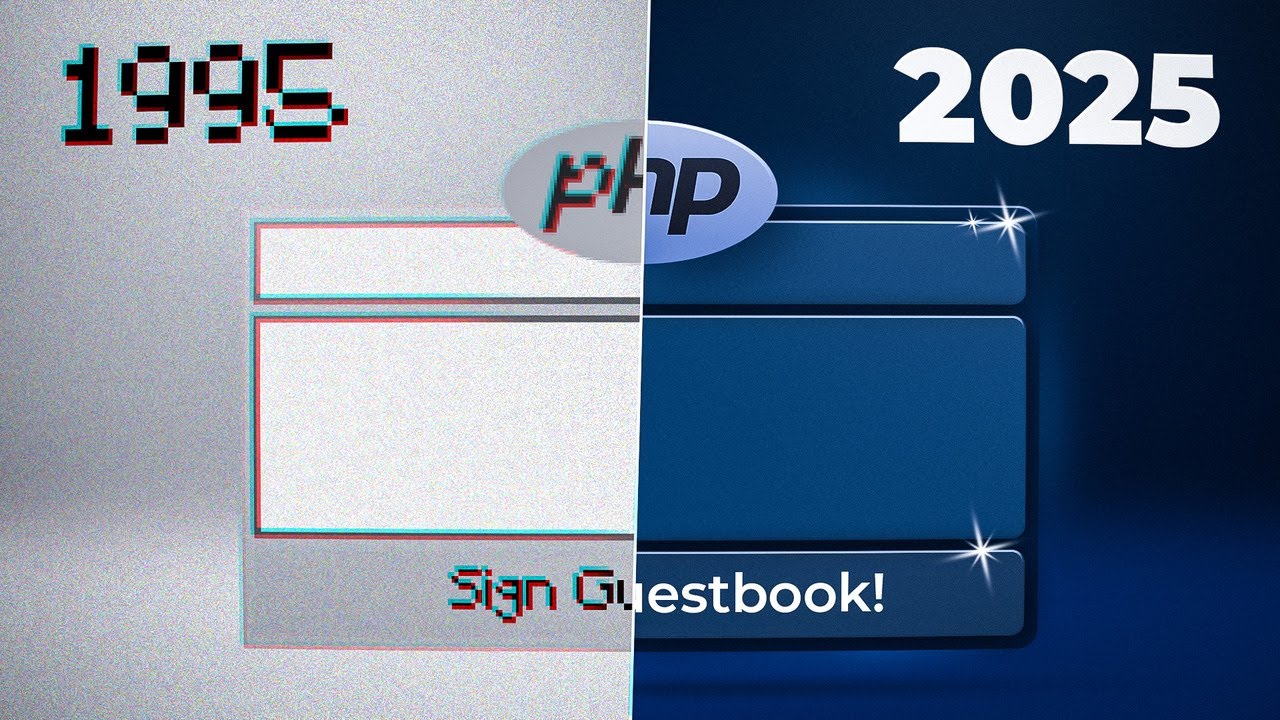 I Built the Same App in ALL Versions of PHP (1995-2025)