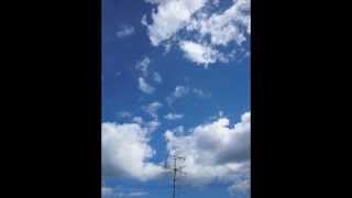 アンテナが見える風景