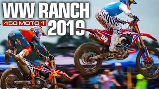 FULL MOTO! | 2019 WW Ranch National 450 Moto 1 | Roczen, Tomac, Musquin, Webb, O