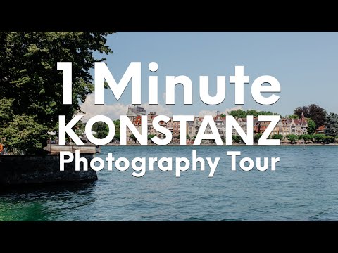 Konstanz, Germany | 1 Minute Photography Tour #12 | Canon 600D + 18-55mm + 55-250mm