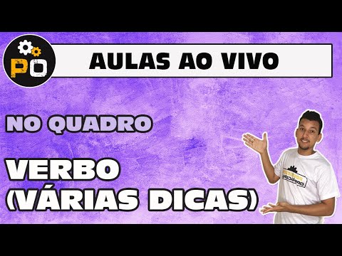 Português Operacional - Dicas de Verbos (conjugação, estrutura, desinências, subjuntivo, imperativo)