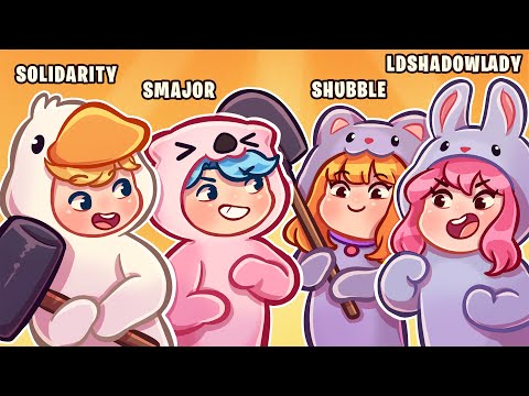 I Played PARTY ANIMALS And This Happened.. | Ft. LDShadowLady, Smajor & Shubble