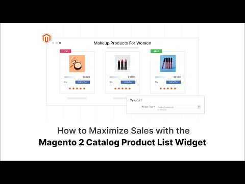 Magento 2 Catalog Product List Widget: Boost Sales with Dynamic Displays