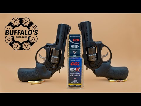 22 Magnum vs 22LR from a 3" Barrel ~ CCI MAXI MAG VS MINI MAG