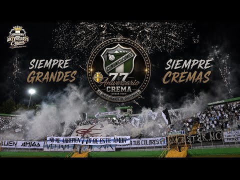 "Celebracion de AN7VERSAR7O CREMA, al minuto 77 se armo la fiesta en la grada armada por la VS." Barra: Vltra Svr &bull; Club: Comunicaciones &bull; País: Guatemala