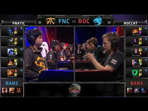 EU LCS FNC vs ROC Game 1 Highlights (EU LCS Spring 2015)