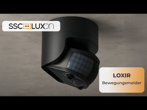 SSC-LUXon - Bewegungsmelder LOXIR IP54 für Decke und Wand im Überblick