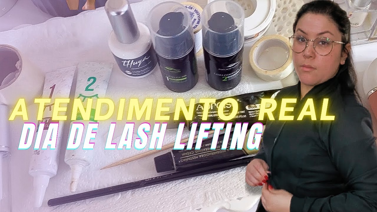 Materiais que estou usando atualmente no Lash Lifting