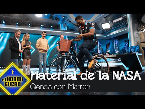 Marron sorprende a Ana Mena con material de la NASA - El Hormiguero