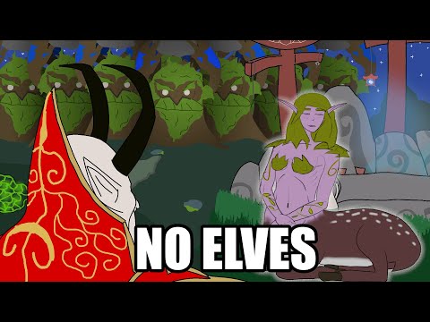 Can you beat the Warcraft 3 Night Elf Campaign WITHOUT Night Elves?