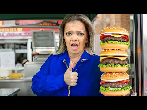 He sold hamburgers until he got some serious competition.Luz Maria