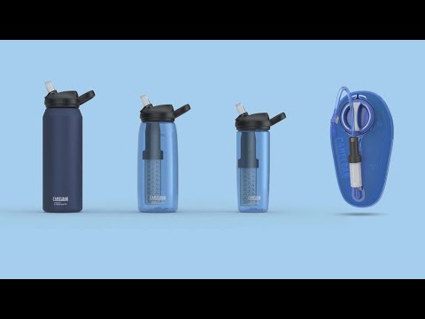 Kinija CamelBak Eddy+ 0,75L gertuvė video