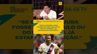 AUSÊNCIA DE LUCIANO JUBA NA SELEÇÃO: VÍTIMA DO EIXO, TORCEDOR? | Denilson Show | ge tv #shorts