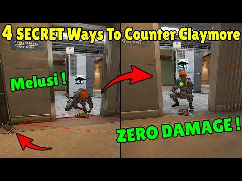 4 Secret * 1 Million IQ * Ways To Counter Claymores No One Knows About - Rainbow Six Siege