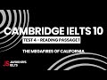 The Megafires Of California Cambridge 10 Test 4 Reading Passage 1