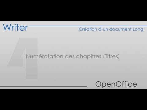 comment appliquer un style sur open office
