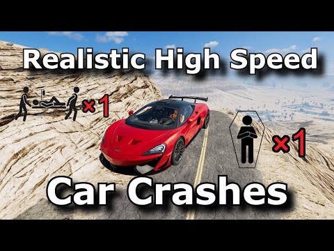 BeamNG.drive Survival Chance (Dummies) — Brutal High-Speed Crashes #34