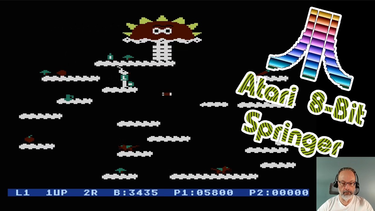 Atari 8-Bit Game Play, Springer