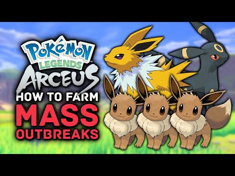 Pokemon Legends Arceus BEST Mass Outbreaks FARM & RESET for Shiny Hunting & Alpha Pokemon!