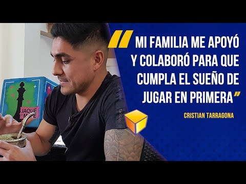Cristian Tarragona: "Mi familia me apoyó y colaboró para que cumpla el sueño de jugar en Primera"