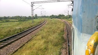 preview picture of video 'Moving Into Jaunpur-Faizabad Line Departing Zafarabad Junction'