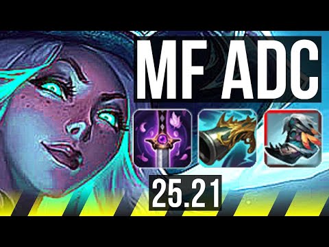 MISS FORTUNE & Poppy vs CAITLYN & Rakan (ADC) | 18/3/8, Dominating | EUW Diamond | 25.21