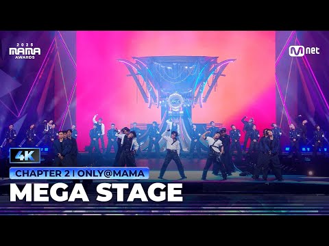 [4K] [#2025MAMA] Stray Kids - CREED + Chk Chk Boom + 신선놀음 + CEREMONY (Hip Hip Version)