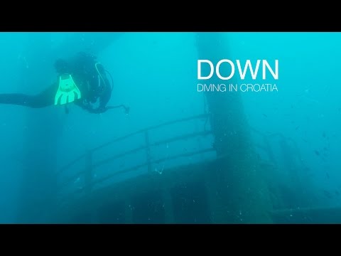 Down - Diving in Croatia 2015 - Tauchen in Kroatien auf der Insel Krk bei Dive Loft