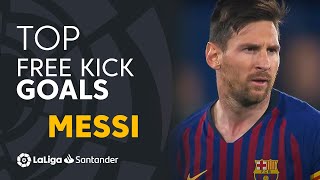 TOP 25 Lionel Messi FREE KICK GOALS