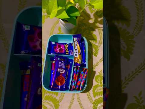 Sweetest Purple tiffin 💜for kids #tiffinbox #tiffintime #lunchbox #tiffinideas #cadbury #shorts #yt