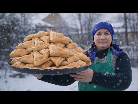 Homemade Crispy Uzbek SAMSA That Will Impress Your Family!