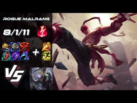 Rogue Malrang JUNGLE Lee Sin vs Diana - EU Challenger Patch 25.S1.3